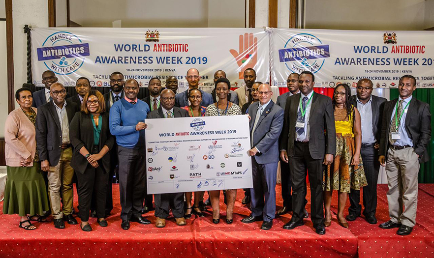 Group photo during World Antibiotic Awareness Week 2019