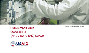 USAID MTaPS Activity and Product Status Report: Year 4, Quarter 3