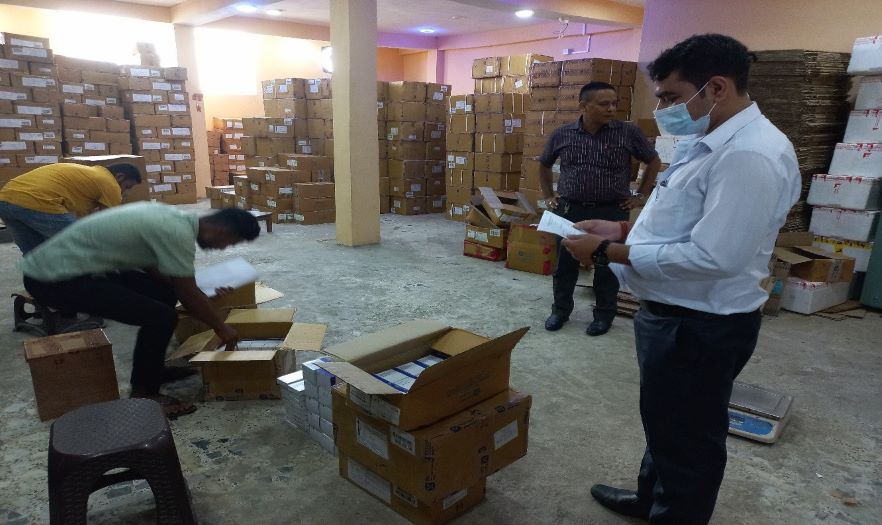 Inspection of medical products distributors against WHO Good