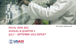 USAID MTaPS Activity and Product Status Report: Year 4, Quarter 4