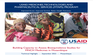 Building Capacity to Assess Bioequivalence Studies for MNCH Medicines in Mozambique
