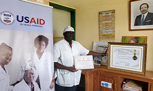 USAID assistance boosts Mbouda Hospital’s best practices in infection prevention and control