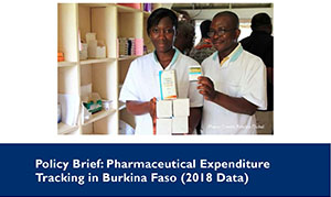 Policy Brief: Pharmaceutical Expenditure Tracking in Burkina Faso (2018 Data)