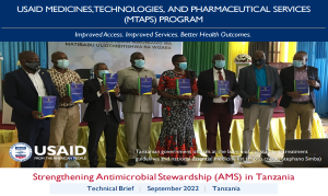 Strengthening Antimicrobial Stewardship (AMS) in Tanzania