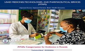 WHO AWaRe Classification of Antibiotics for Rwanda