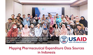 Mapping Pharmaceutical Expenditure Data Sources in Indonesia