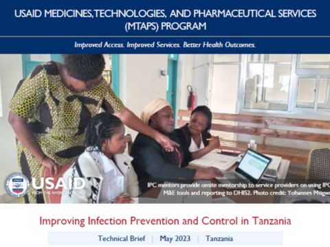 Improving Infection Prevention and Control in Tanzania